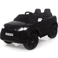Land Rover Evoque Ride On Car with MP4 Player, Leather Seat - Black