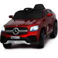 Mercedes Benz Kids Car Ride-On with built-in MP4 Screen - Red