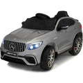 Mercedes AMG GLC 63s Kids Electric Car with Remote Control - Gray