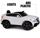 Mercedes-Benz Electric Car for Kids with built-in MP4 Player - White