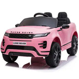 Land Rover Kids Electric Car with MP4 Touchscreen - Pink