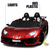 24 Volt Lamborghini 2-Seater Ride On Car with MP4 Touch Screen, Drift Mode  21stcenturyessential