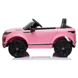 Land Rover Kids Electric Car with MP4 Touchscreen - Pink