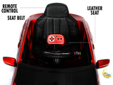 BMW GT Ride On Car with Leather Seat - Red  21stcenturyessential