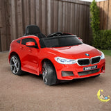 BMW GT Ride On Car with Leather Seat - Red  21stcenturyessential