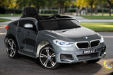 BMW GT Ride On Car with Leather Seat - Silver  21stcenturyessential