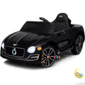 Bentley Children Car with Remote Control and Scissor Doors — Black