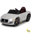 White Bentley Car for Kids with Scissor Doors and MP3 Player