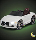 Bentley Kids Car with Scissor Doors — White  21stcenturyessential