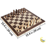 Chess Set 15 in Chess Board Games for Kids Not Magnetic