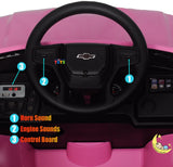 Chevrolet 12V Electric Truck Kids Car with Remote Control - Pink  21stcenturyessential