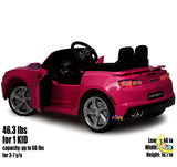 Chevrolet Kids Car with Remote Control, Leather Seat - Pink  21stcenturyessential