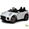 Jaguar Toddler Car with Remote Control - White