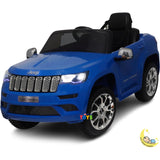 Jeep Kids Car 12V Powered Ride-On with Remote Control - Blue  21stcenturyessential