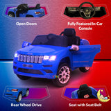 Jeep Kids Car 12V Powered Ride-On with Remote Control - Blue  21stcenturyessential