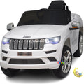 Jeep Kids Truck 12V Powered Ride-On with Remote Control - White