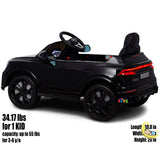 Kids Remote Control Ride On Car with Leather Seat — Audi  21stcenturyessential