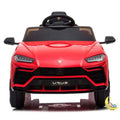 Lambo Ride On Car Urus for Kids with Leather Seat - Red