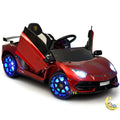 Lamborghini Car For Kids with MP4 Screen, Remote Control - Red