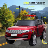 Land Rover 24V 2 Seater Ride On Car with MP4 Player, Leather Seat - Various Colors  21stcenturyessential