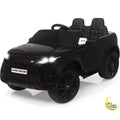 Land Rover Ride on Car with MP4 Player, Leather Seat - Black