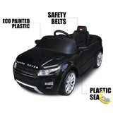 Land Rover Kids Car Ride-On with Remote Control - Black  21stcenturyessential