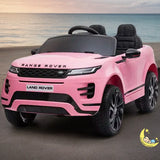 Land Rover Kids Electric Car with MP4 Touchscreen - Pink