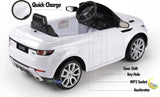 Land Rover Ride On Car with Remote Control - White  21stcenturyessential