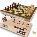 Magnetic Chess Set 15 in Chessboard with Srorage Board Games