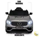 Mercedes AMG GLC 63s Kids Electric Car with Remote Control - Gray  21stcenturyessential