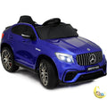 Mercedes Kids Car GLC63S with Leather Seat, MP3 Player - Blue