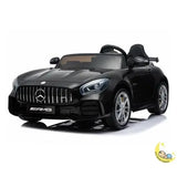 Mercedes-AMG GTR 2 Seater Kids Ride On Car with Remote Control - Black  21stcenturyessential