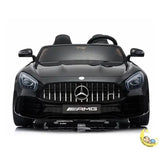 Mercedes-AMG GTR 2 Seater Kids Ride On Car with Remote Control - Black  21stcenturyessential