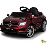 Mercedes AMG Kids Car with Remote Control, Leather Seat - Red  21stcenturyessential