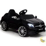 Mercedes-AMG Kids Ride On Car with Leather Seat - Black  21stcenturyessential