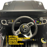 Kids Ride on Truck Mercedes G500 with Remote Control, Leather Seat - Black