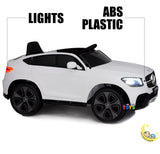 Mercedes-Benz Electric Car for Kids with built-in MP4 Player - White  21stcenturyessential