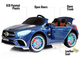 Mercedes Benz Kids Ride On Car with Remote Control - Blue  21stcenturyessential