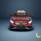 Mercedes Maybach Kids Ride On Toys with LCD Display, Bluetooth - Red  21stcenturyessential