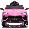 Pink Lamborghini Toy Car Urus Kids Car with Leather Seat