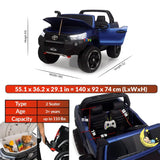 Toyota 2 Seater Ride On Car with MP4 LCD Display, Leather Seat - Various Colors  21stcenturyessential