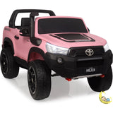 Toyota 2 Seater Ride On Car with MP4 LCD Display, Leather Seat - Various Colors  21stcenturyessential